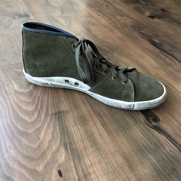 Boss Orange High Top Suede Chukka Boots - Picture 4 of 5